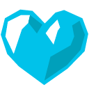 googleblueheart